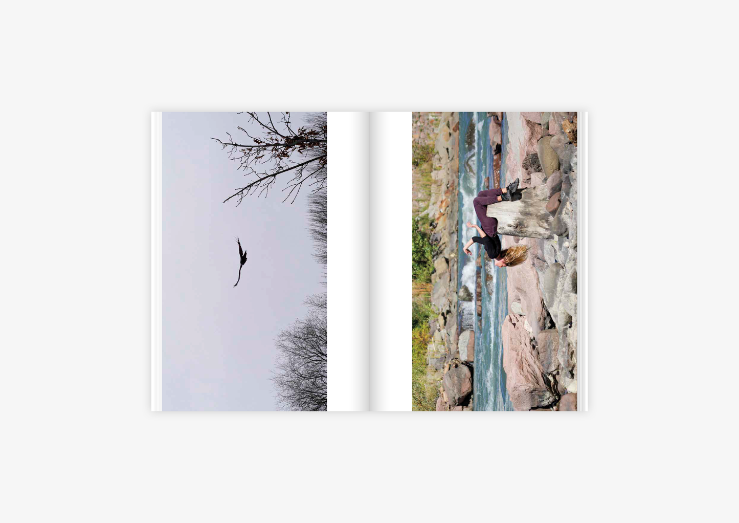 Nel vedere lungo il fiume / Vom Sehen flusswärts / In Seeing Along the River