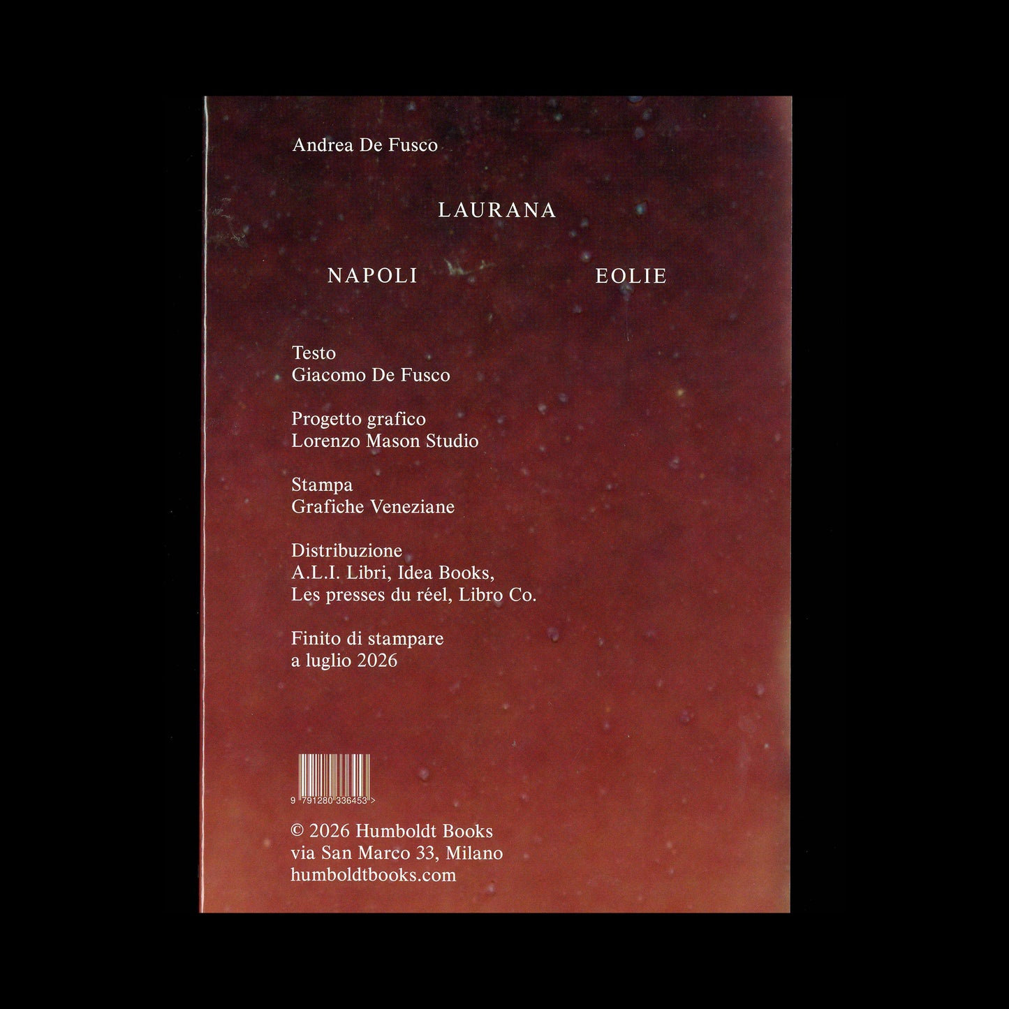 Andrea De Fusco - Laurana Napoli Eolie