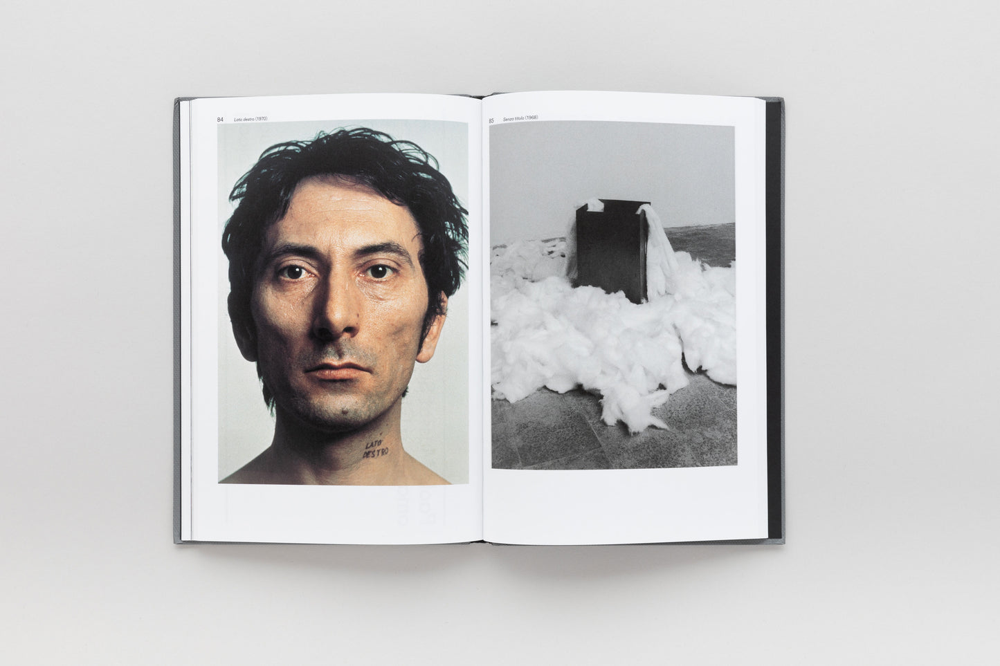 Giovanni Anselmo — Senza titolo, invisibile…