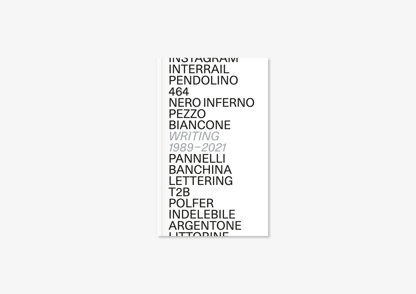 Graffiti Writing in Italy 1989–2021