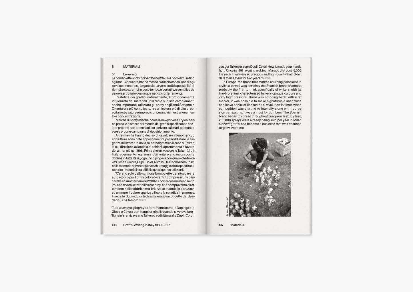 Graffiti Writing in Italy 1989–2021