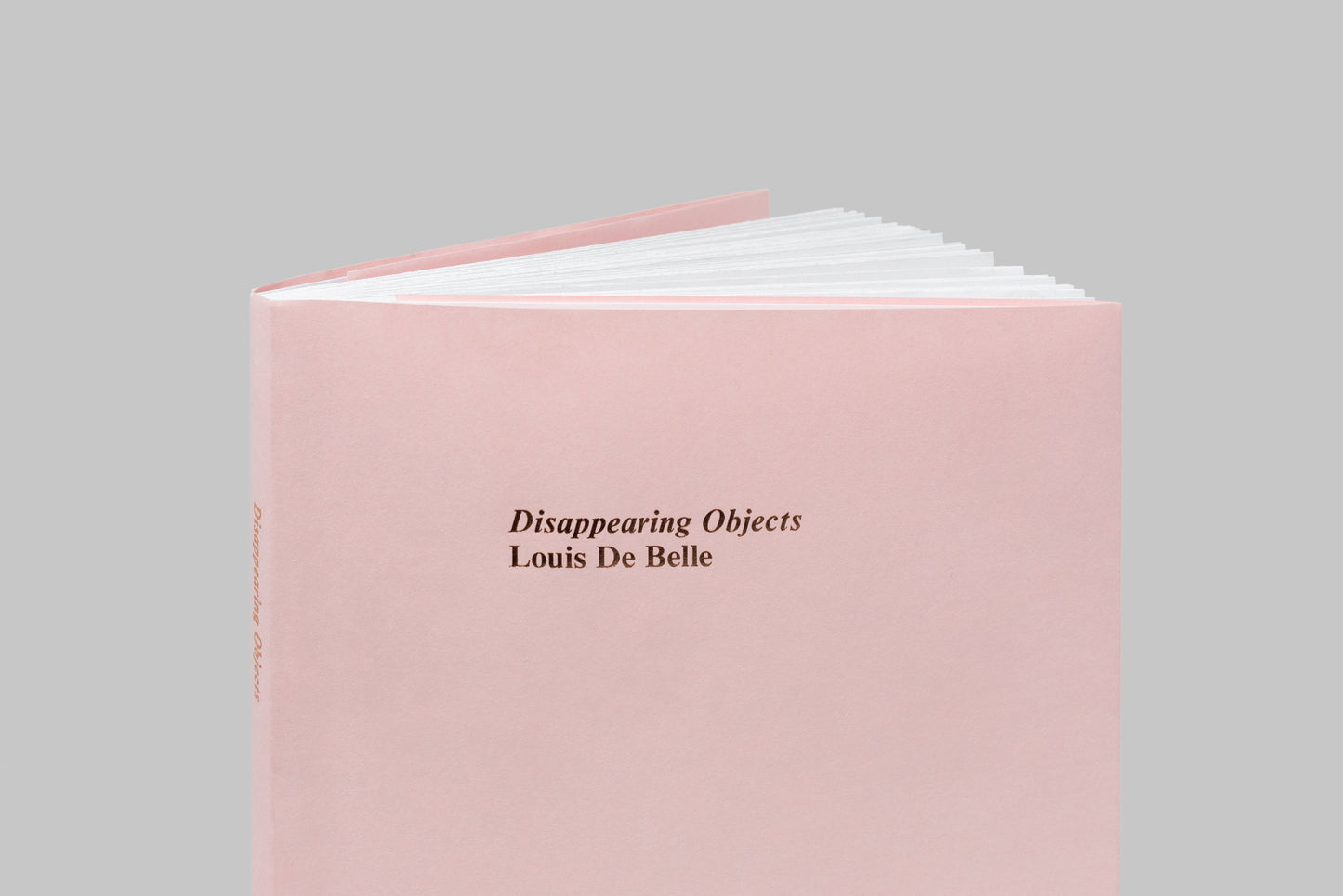 Disappearing Objects — Louis De Belle