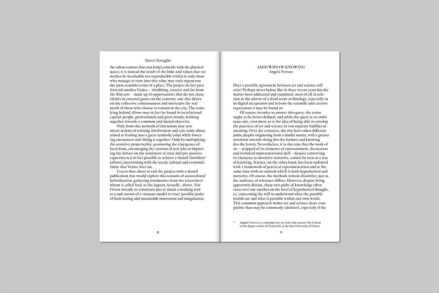 Altrove. New Fiction — Stefano Mudu (Ed.)