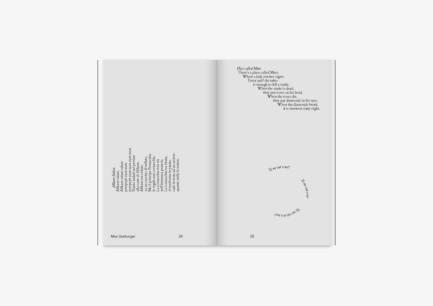 Fort Biennale 01 — In the Body of Language