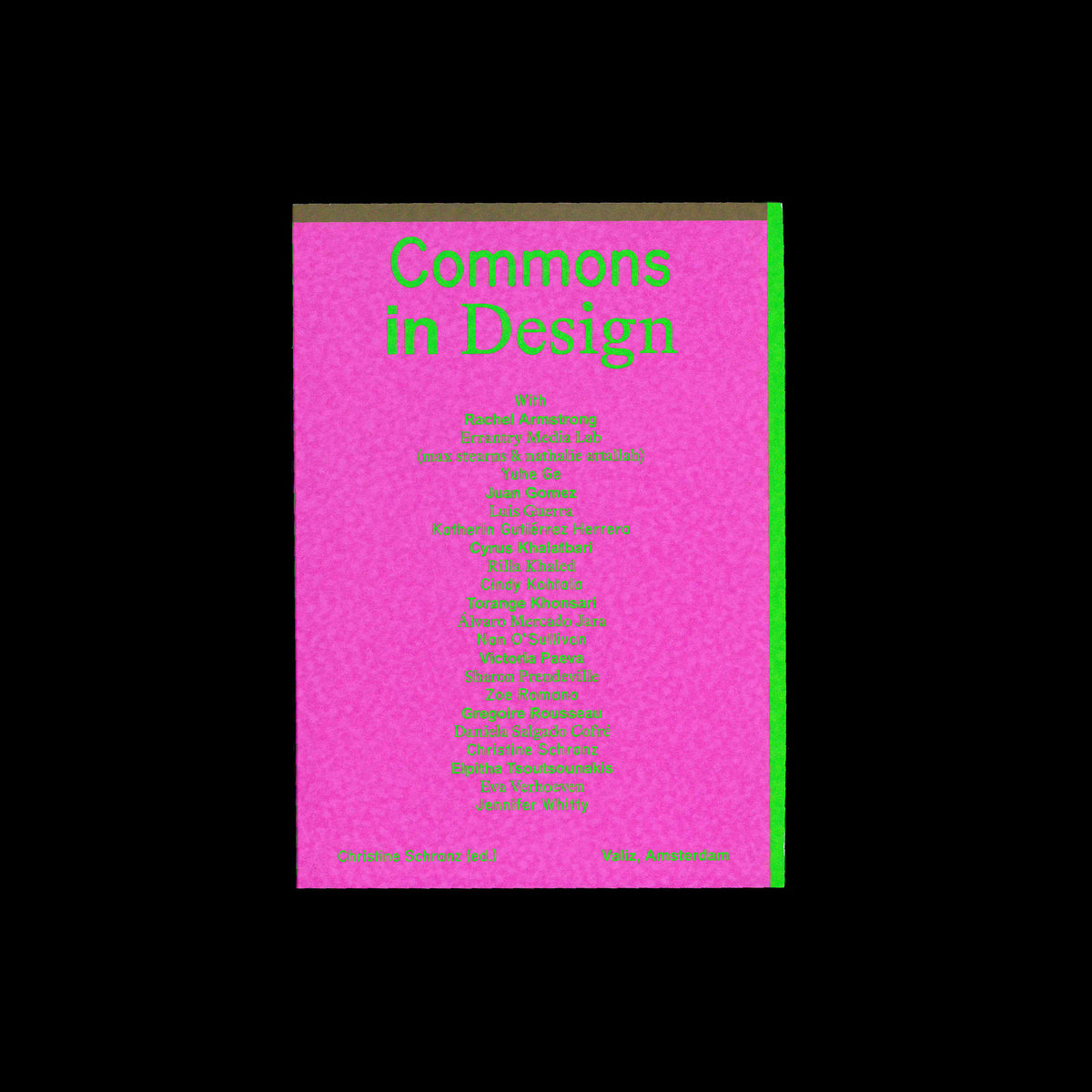 Christine Schranz (ed.) - Commons in Design