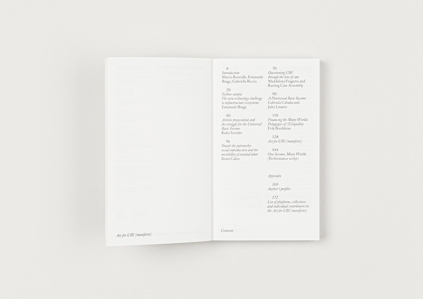 Art for UBI (manifesto)