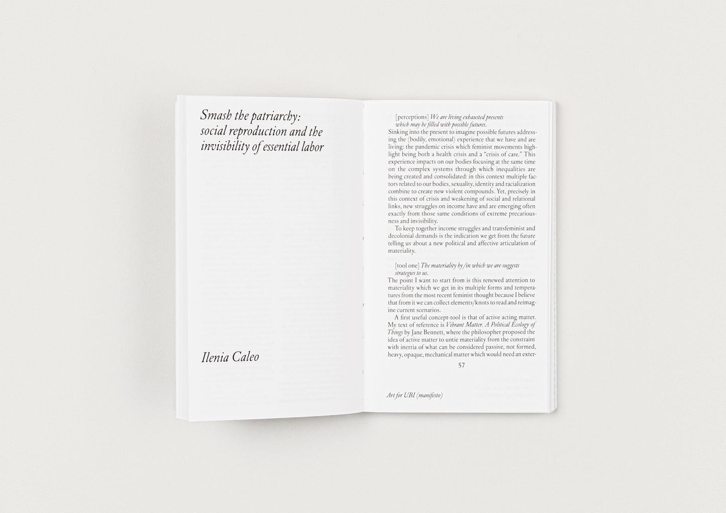 Art for UBI (manifesto)