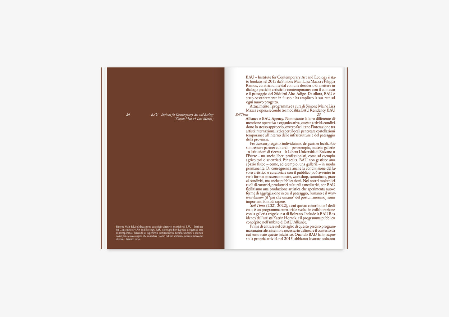 Soils Matter. Intersezioni tra arte e scienza