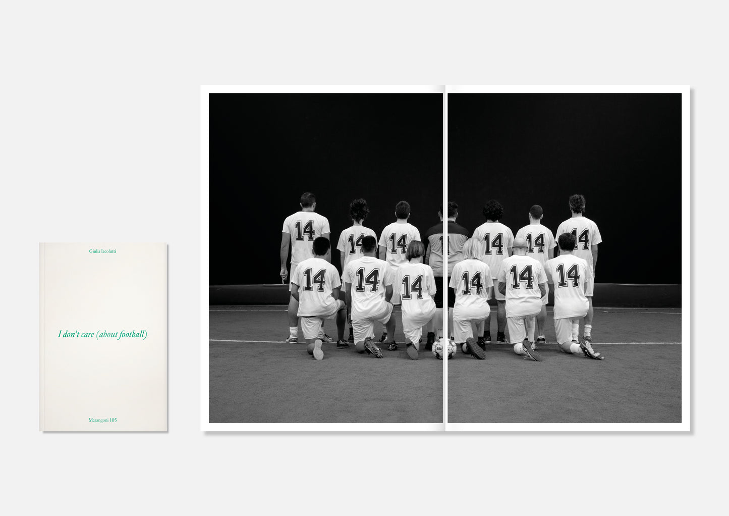 I don’t care (about football) — Special Edition (Marangoni 105 Poster)