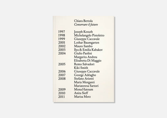 Conservare il futuro